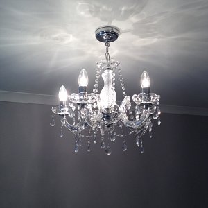 chandelierwithledcandlelamps
